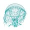 BFC1754 Ernst Haeckel's Ocean Quilt Blocks