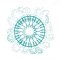 BFC1754 Ernst Haeckel's Ocean Quilt Blocks