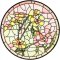 BFC1755 Stained Glass Circles and Frames - 05
