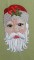 BFC0175 Victorian Santa Wreath