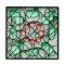 BFC1764 QIH- Stained Glass Quilt Squares- Christmas