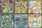 BFC1764 QIH- Stained Glass Quilt Squares- Christmas