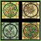 BFC1765 Stained Glass Circles and Frames - Part 3