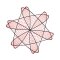 BFC1779 Two Color Quilt Circles