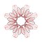 BFC1779 Two Color Quilt Circles
