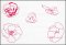 BFC1791 Watercolor Wild Roses