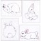 BFC1799 Cute Bunnies Funset
