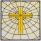 BFC1801 QIH- Stained Glass Quilt Squares- Crosses