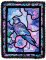 BFC1808 Ching Chou's Bird in Blue