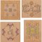 BFC1816 Art Nouveau Quilting Elements
