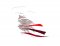 BFC1833 Large Eagle Portrait with American Flag