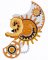 BFC1836 Steampunk Seahorse