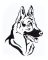 BFC1838 Blackwork Dogs