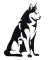 BFC1838 Blackwork Dogs