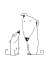 BFC1838 Blackwork Dogs