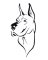 BFC1838 Blackwork Dogs