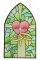 BFC1842 Stained Glass Church Windows