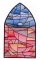 BFC1842 Stained Glass Church Windows