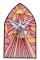 BFC1842 Stained Glass Church Windows