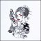 BFC1861 Geisha with Kitsune