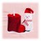 BFC1864 Three Christmas Candles Fun Set