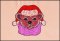 BFC1876 Pig Family Christmas Celebration