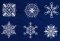 BFC1882 Snowflakes FUNSET