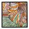 BFC1889 Variegated Sunflowers Stained Glass
