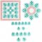 BFC1892 Greek Quilt Block Kit 1