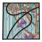 BFC1895 Variegated Horses Stained Glass
