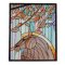 BFC1895 Variegated Horses Stained Glass