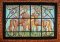 BFC1895 Variegated Horses Stained Glass