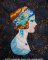 BFC1896 Art Deco Fashion Lady