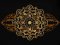 BFC1913 Large Golden Mandala Quilt Blocks