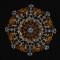 BFC1915 Steampunk Mandala Quilt Blocks