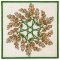 BFC1925 QIH or Reg Leafy Quilt Squares