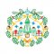 BFC1956 Christmas Mandalas