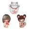 BFC1964 Kokeshi Charms