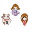 BFC1964 Kokeshi Charms