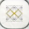 BFC1985 Sheer Art Deco Quilt Blocks