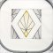 BFC1985 Sheer Art Deco Quilt Blocks