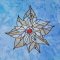 BFC2031 Stained Glass Poinsettias