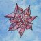 BFC2031 Stained Glass Poinsettias