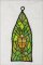 BFC2037 Free Standing Stained Glass Christmas Ornaments