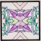 BFC2043 Sheer Watercolor Quilt Blocks