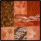 BFC2057 Waves of Ginkgo Quilt Blocks