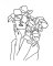 BFC2071 Women Portraits in a Minimalist Style