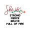 BFC2088 Sayings for the Women