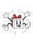 BFC2099 Vintage Christmas Cartoons