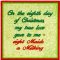 BFC2116 8th Day of Christmas 2022